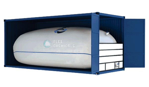 Flexitanks para transporte de líquidos a granel