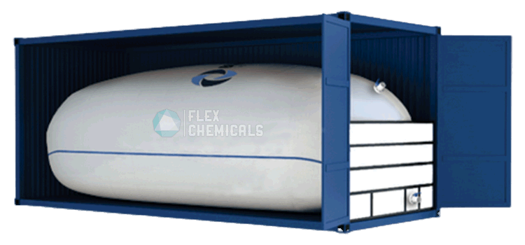 Flexitanks para transporte de líquidos a granel